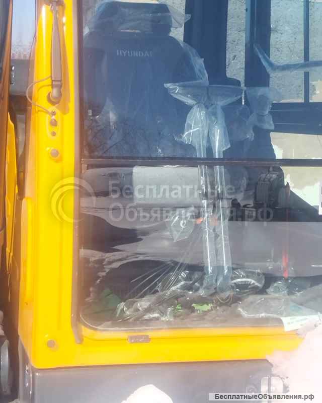 Три новых экскаватора "Hyundai"(Ю. Корея)