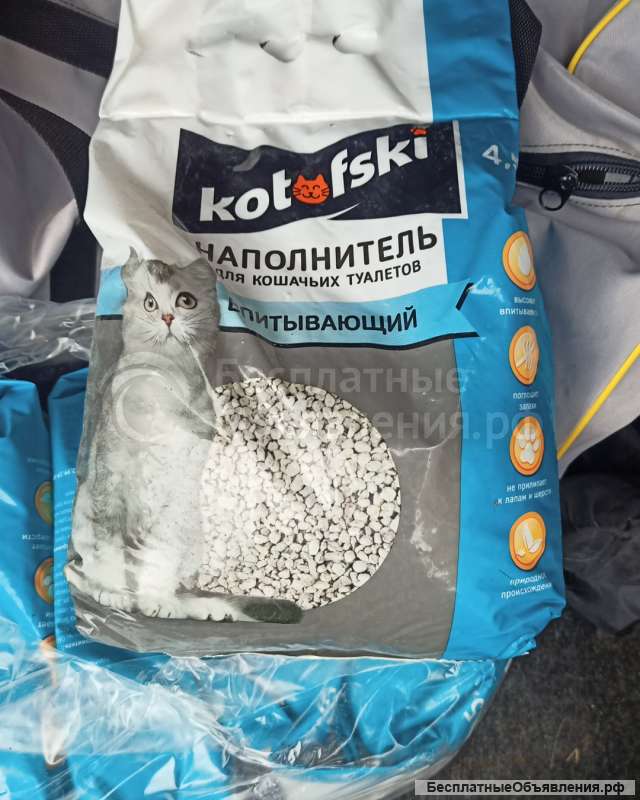 Наполнитель для кошачьего туалета