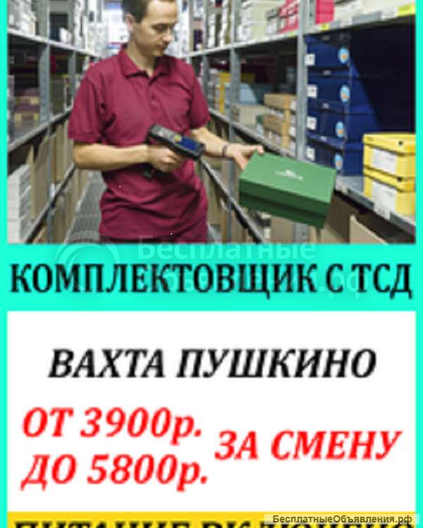 Комплектовщик с тсд
