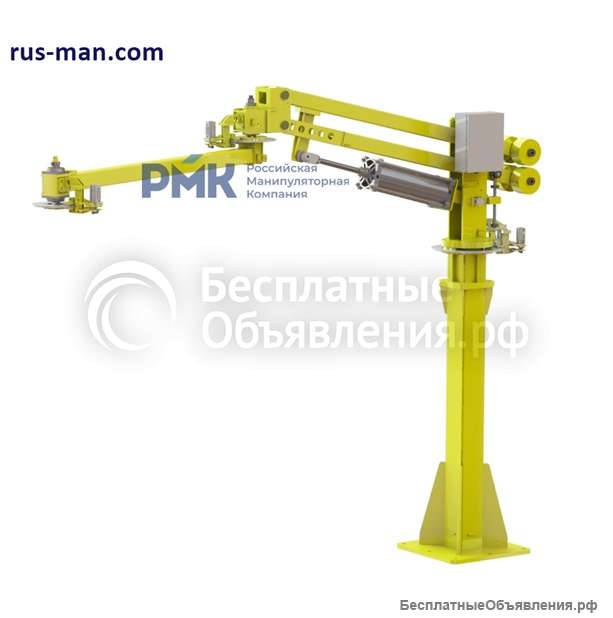 Манипулятор пневматический перенос грузов ШБМ-150-П