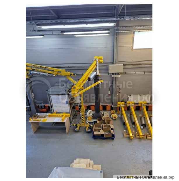 Манипулятор пневматический перенос грузов ШБМ-150-П
