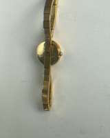 Наручные часы женские (позолоченные), кварцевые. Швейцария.