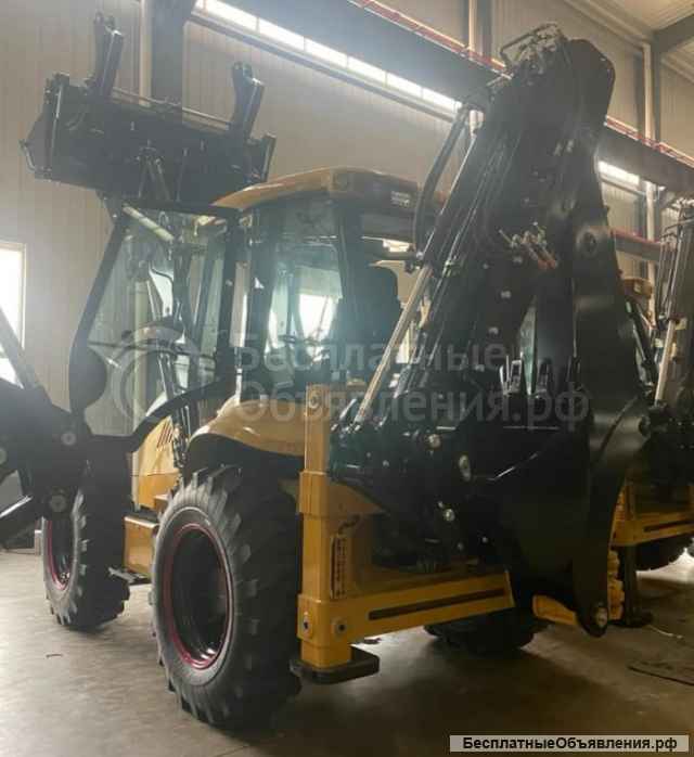 Экскаватор-погрузчик SHANMON 388H мосты CARRARO (Италия) Карраро грузоподъемность 2500 кг 2,5 тонны