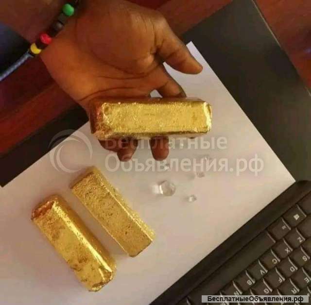 Золотого порошка и слитков