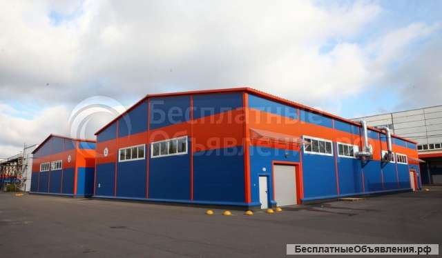 Строительство ангаров складов быстровозводимых зданий