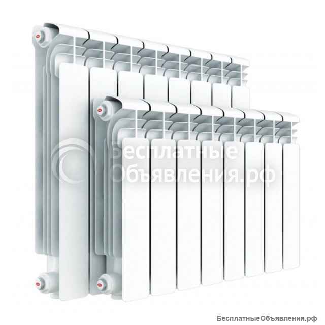 Радиаторы панельные и секционные (алюминий, биметалл), дизайнерские