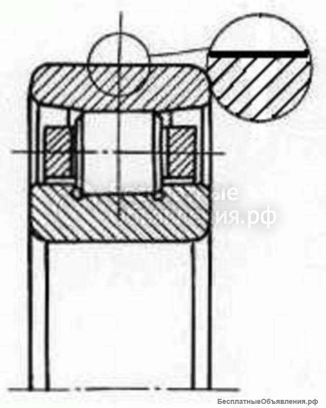 Подшипник 2220л, 142220,322220, по ISO-220. NU220. NU220. компрессора, траки