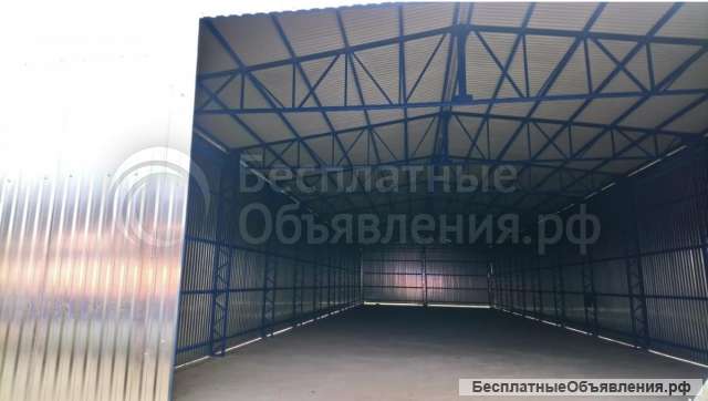 Строительство быстровозводимых ангаров и складов
