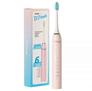 Электрическая щетка для зубов D.Fresh DF500 (розовая)