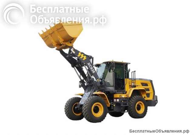 Фронтальный погрузчик XCMG LW300F, LW300FN, LW330FN, LW330R (XC938) удлиненная стрела 3 линия 2024 г