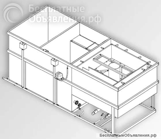 Моноблок устройство предварительной очистки сточной воды