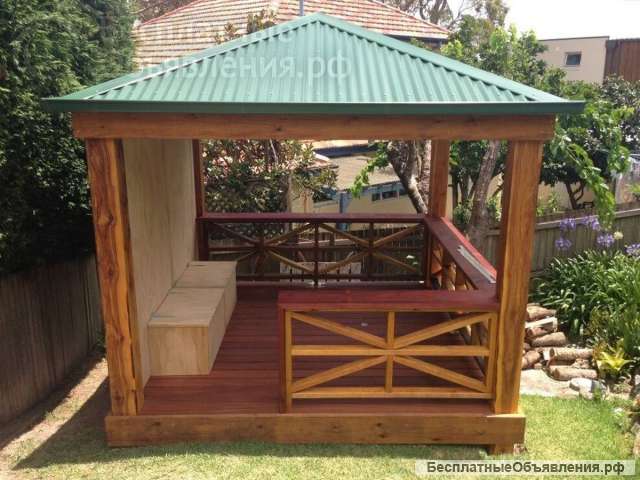 Все виды Фасады, кровля, заборы и беседки под ключ