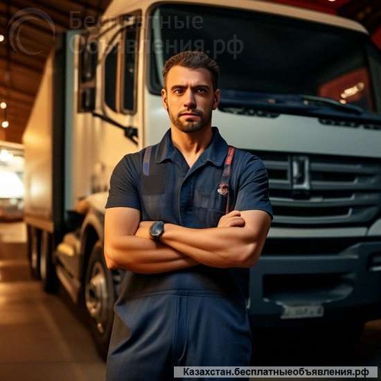 Автослесарь грузовых автомобилей вахтовым методом