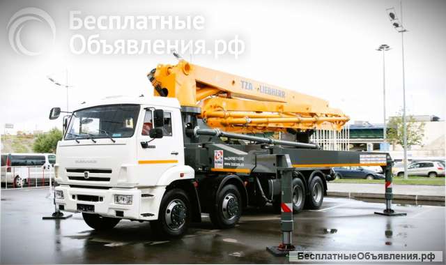 Автобетононасос 58153С на шасси КАМАЗ-6540
