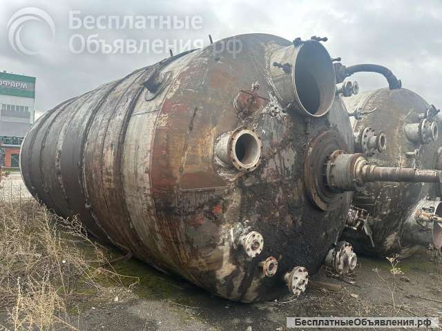 Ферментаторы Реакторы с рубашкой с мешалками 63 м3