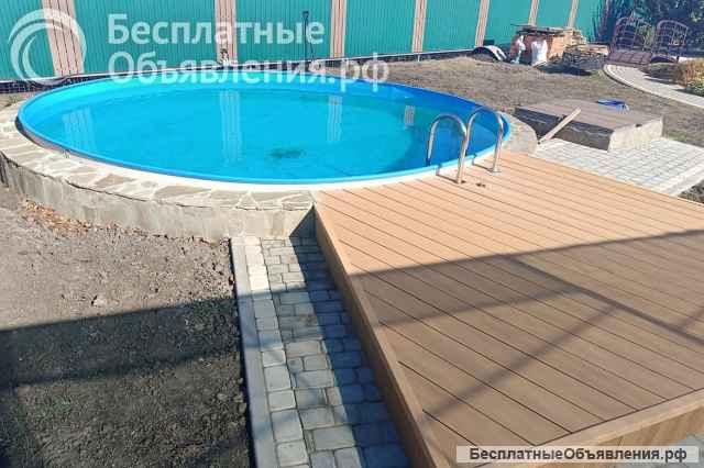 Ремонт и отделка бассейнов пленкой ПВХ