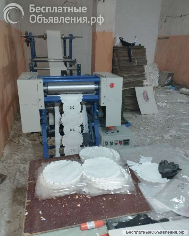 Станок производства ажурных бумажных салфеток