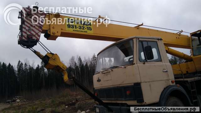 Автокран в Приозерске
