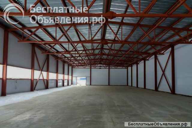 Строительство ангаров, складов из сэндвич панелей