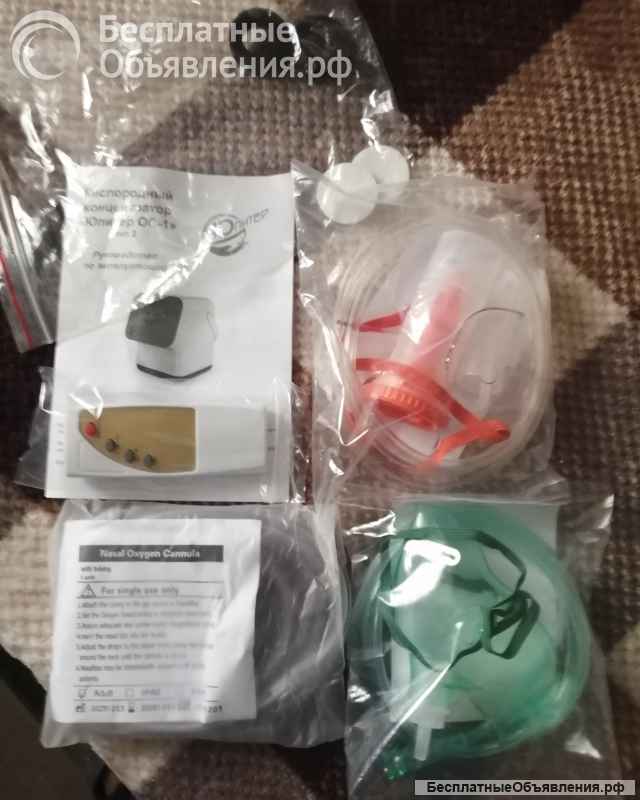 Концентратор кислорода Юпитер ОС-1, 1-7 литр/мин, 2 в 1 концентратор + небулайзер