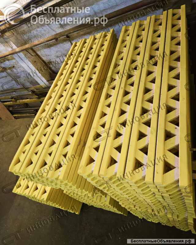 Балка-ферма двутавровая деревянная