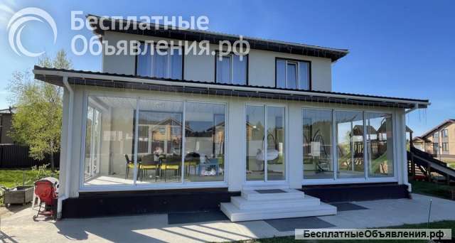 Остекление террас и веранд под ключ