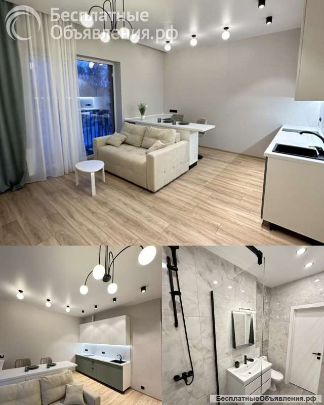 Студия евроремонт ЖК Акамем Клаб