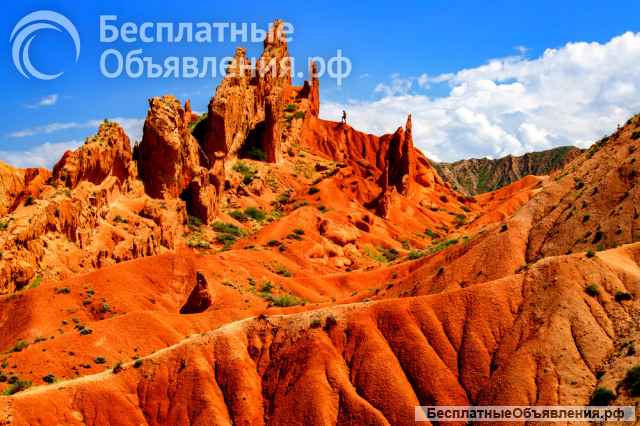Тур в Киргизию "Фантастика марсианских пейзажей"