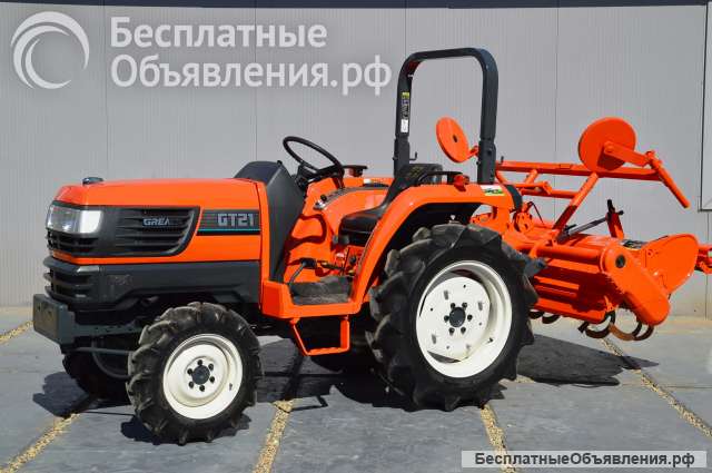 Японский мини-трактор Kubota GT-21