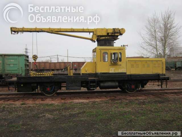 Автодрезина ДГКу-5 (дрезина грузовая крановая универсальная)