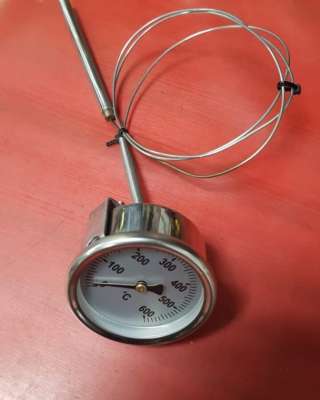 Термометр с гибким щупом (100 см) до 600 градусов