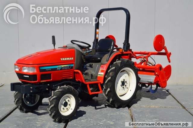 Японский мини-трактор Yanmar AF220 с ПСМ