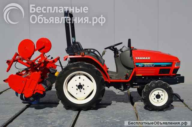 Японский мини-трактор Yanmar AF220 с ПСМ