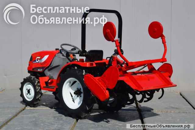 Японский минитрактор Mitsubishi MMT 17 D с ПСМ