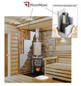 Огнестойкая плита ИзолМакс 1000х610х30 мм