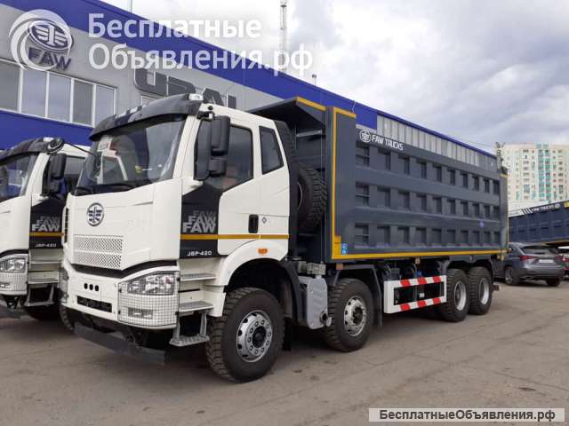 Самосвал 8х4 (CA3310P66K24T4E5) кузов Tian Ma 34 м3