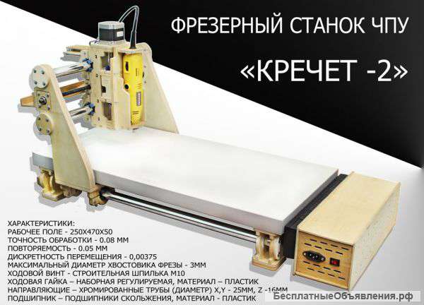 Фрезерный станок с ЧПУ