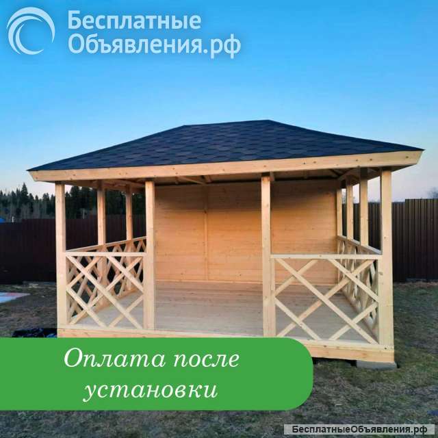 Беседка для дачи