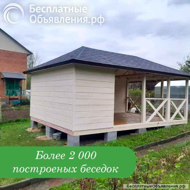 Беседка для дачи