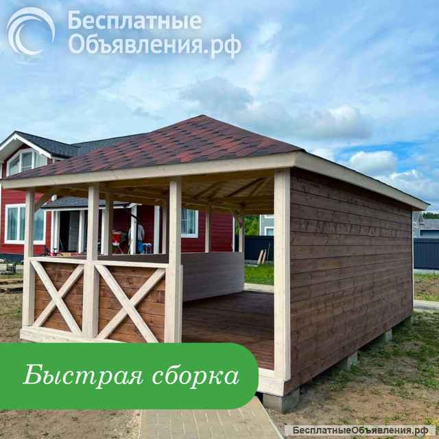 Беседка для дачи