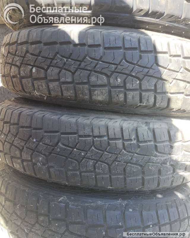 Резина на дисках штамповка на ниву