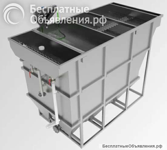 ОТК отстойник тонкослойный горизонтального типа