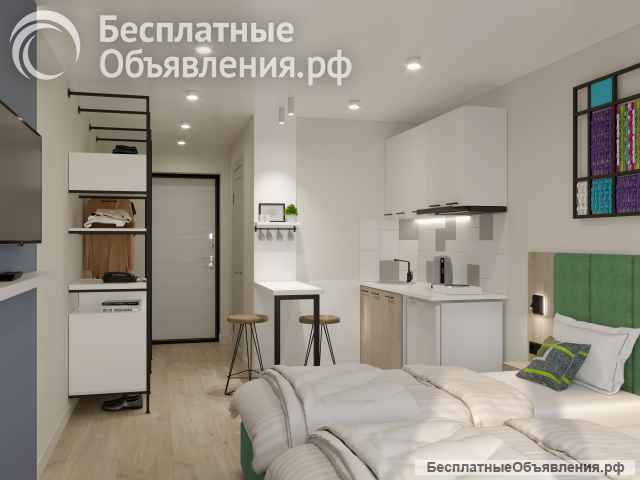 Апартаменты-студия Sokroma Hotel Юнити, 20м²