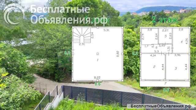 Новый коттедж с чистовой отделкой в Сочи