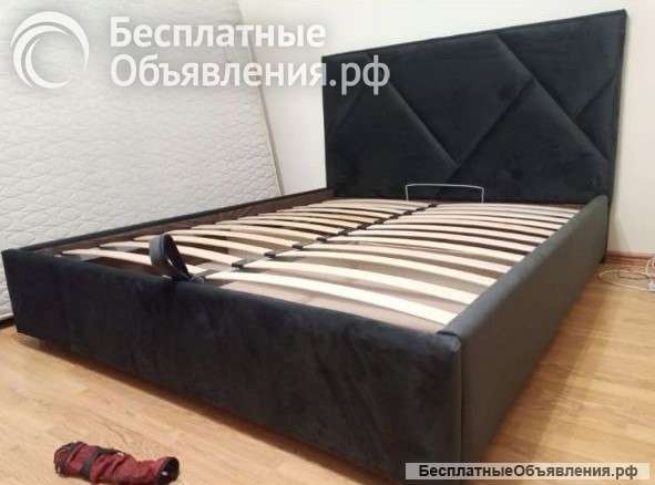 Кровать двухспальная "Геометрия"