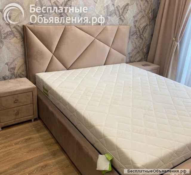 Кровать двухспальная "Геометрия"