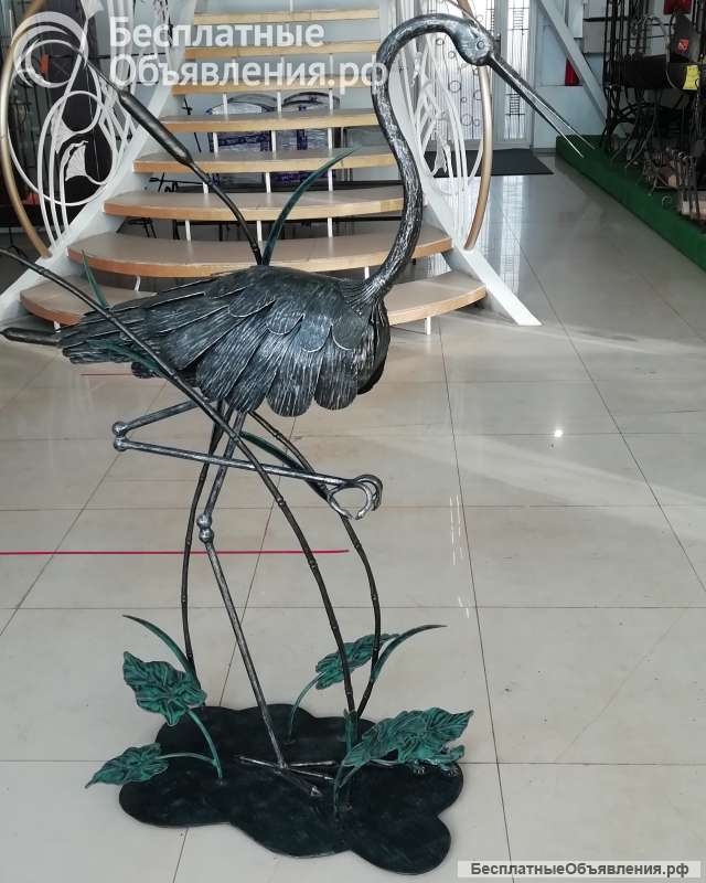 Кованая цапля