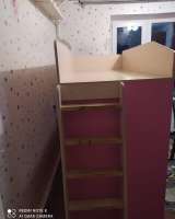 Трехярусная кровать б/у