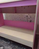Трехярусная кровать б/у