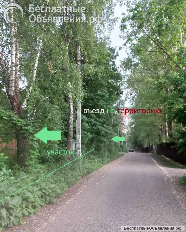 Участок в ДНТ Бутово